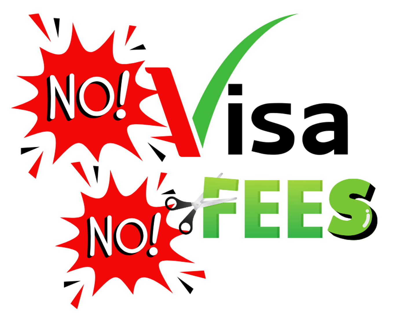 No Visa No fees